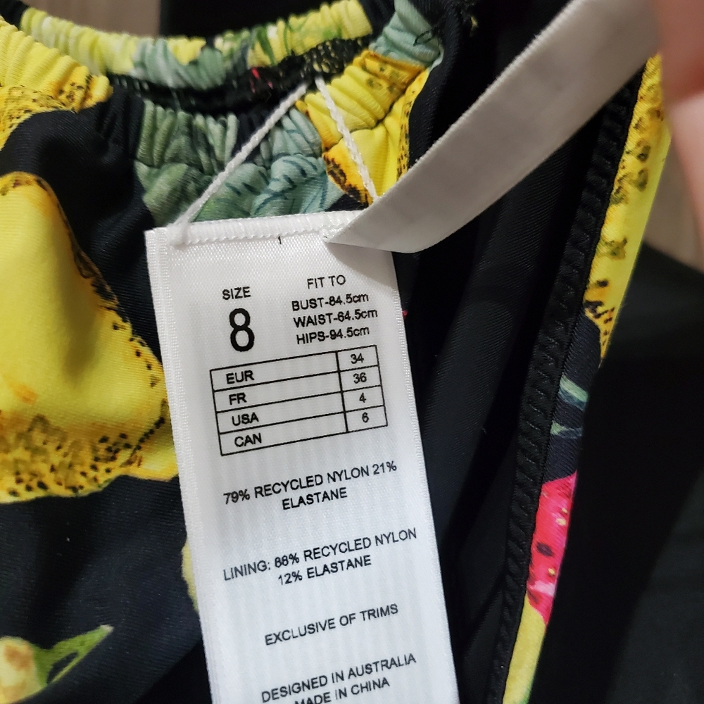 NWT Seafolly Lemoncello Bikini Bottom - Picture 3 of 4